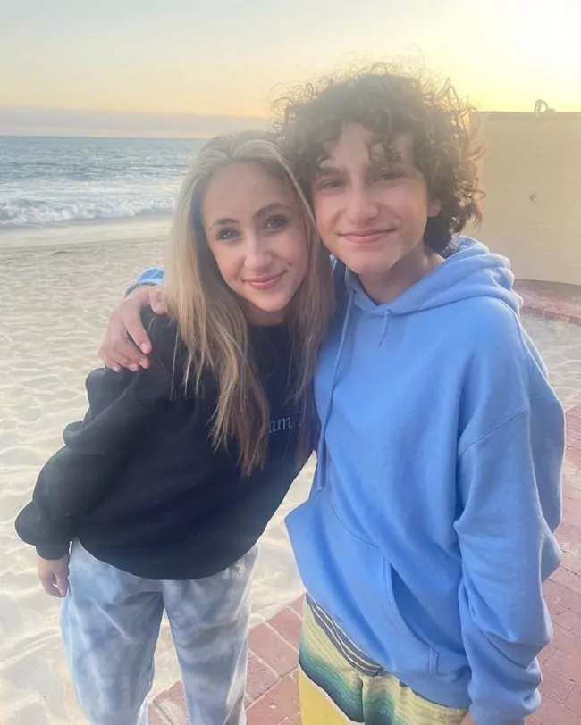 August Maturo reunited with his former co-star, Ava Kolker