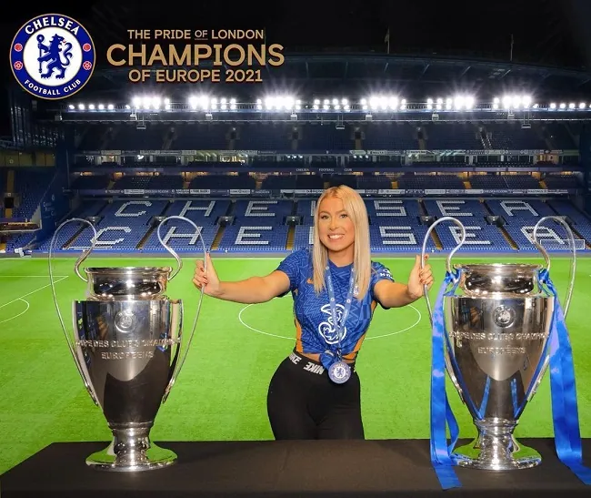 Astrid Wett is a fan of Chelsea Football Club