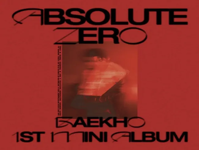 Baekho mini album Absolute Zero
